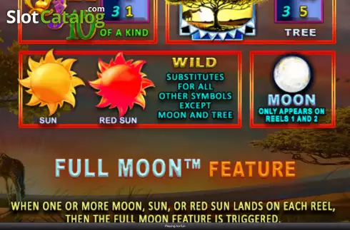 Οθόνη6. Full Moon Wild Track Κουλοχέρης