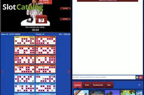 Οθόνη6. Deal Or No Deal Bingo Κουλοχέρης