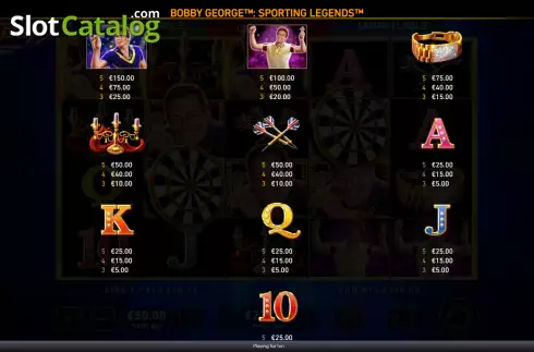 Οθόνη8. Bobby George Sporting Legends Κουλοχέρης
