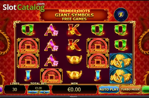 Οθόνη2. Fortune Fortune Thundershots Κουλοχέρης