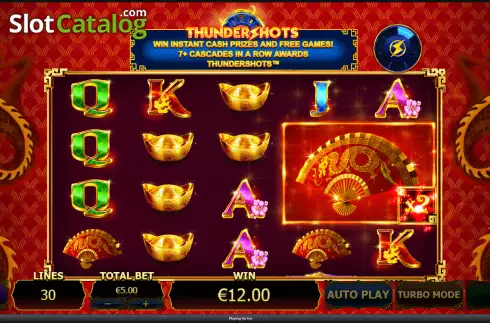 Οθόνη4. Fortune Fortune Thundershots Κουλοχέρης