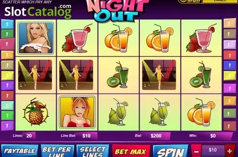 Οθόνη3. A Night Out Κουλοχέρης