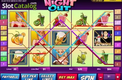 Οθόνη4. A Night Out Κουλοχέρης