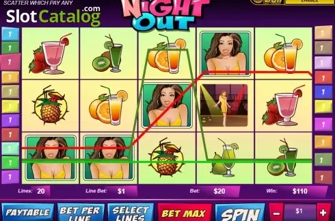 Οθόνη5. A Night Out Κουλοχέρης