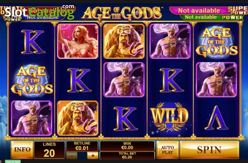 Οθόνη2. Age of the Gods Κουλοχέρης