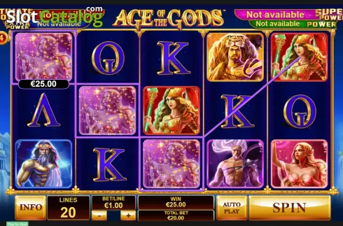 Οθόνη4. Age of the Gods Κουλοχέρης