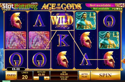 Οθόνη5. Age of the Gods Κουλοχέρης