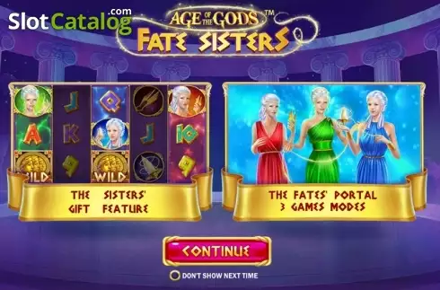 Οθόνη 1. Age of the Gods - Fate Sister Κουλοχέρης