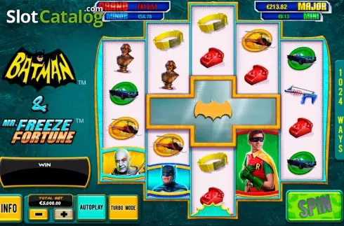 Οθόνη8. Batman & Mr Freeze Fortune Κουλοχέρης
