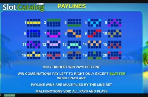 Οθόνη4. Beach Life (Playtech) Κουλοχέρης