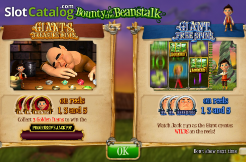 Οθόνη3. Bounty of the Beanstalk Κουλοχέρης