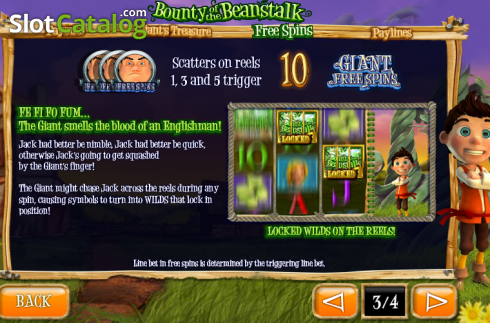 Οθόνη7. Bounty of the Beanstalk Κουλοχέρης