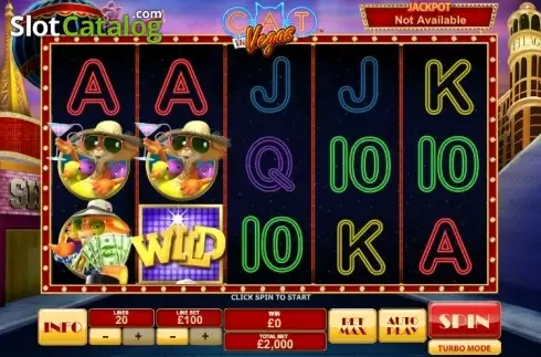 Οθόνη2. Cat in Vegas Κουλοχέρης