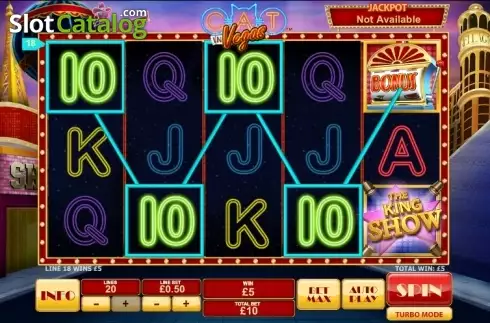 Οθόνη3. Cat in Vegas Κουλοχέρης