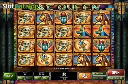 Οθόνη3. Cat Queen Κουλοχέρης