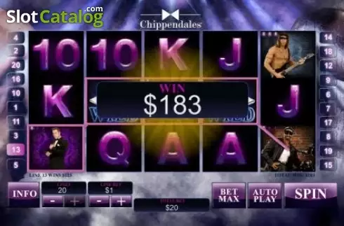 Οθόνη4. Chippendales Κουλοχέρης