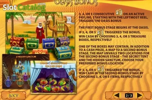 Πίνακας πληρωμών 2. Desert Treasure II Κουλοχέρης