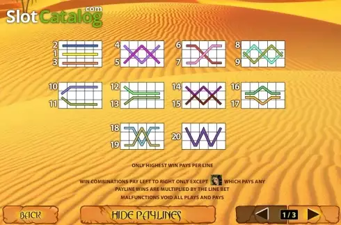 Winlines. Desert Treasure II Κουλοχέρης
