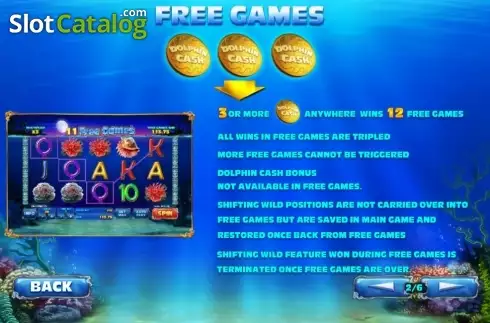 Οθόνη3. Dolphin Cash Κουλοχέρης 
