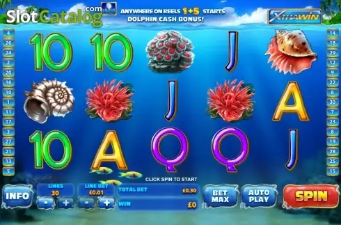 Οθόνη8. Dolphin Cash Κουλοχέρης 