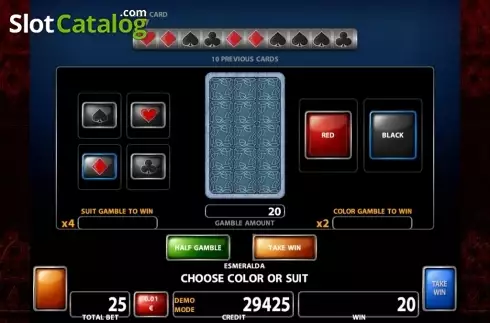 Οθόνη7. Esmeralda (Playtech) Κουλοχέρης