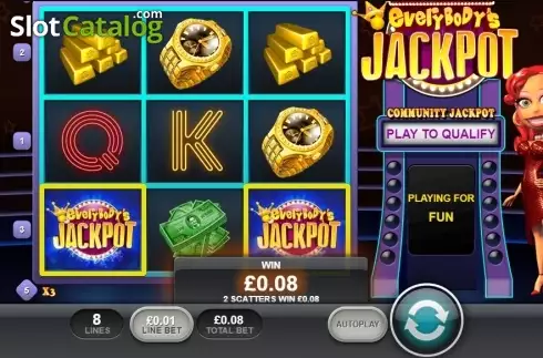 Οθόνη4. Everybody's Jackpot (Playtech) Κουλοχέρης