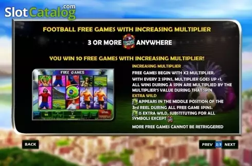 Οθόνη4. Football Carnival Κουλοχέρης