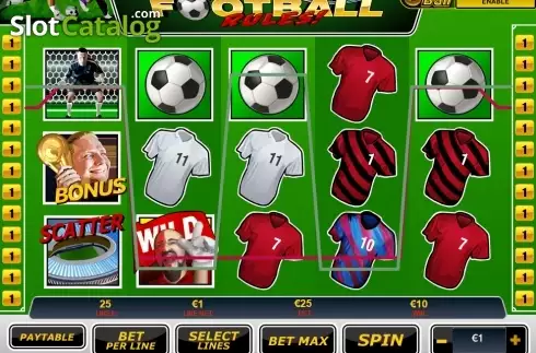 Οθόνη5. Football Rules Κουλοχέρης