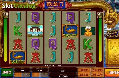 Οθόνη7. Fortune Jump Κουλοχέρης