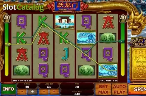 Οθόνη8. Fortune Jump Κουλοχέρης