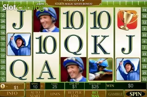 Οθόνη7. Frankie Dettori's: Magic Seven Κουλοχέρης