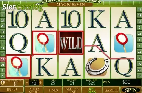 Οθόνη8. Frankie Dettori's: Magic Seven Κουλοχέρης