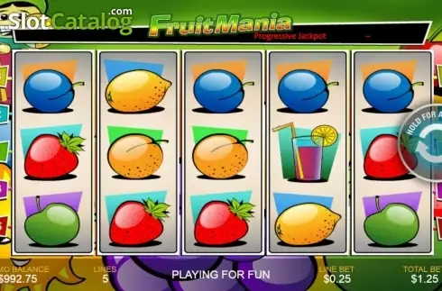 Οθόνη2. Fruit Mania (Playtech) Κουλοχέρης