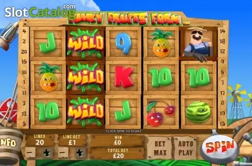 Οθόνη5. Funky Fruits Farm Κουλοχέρης