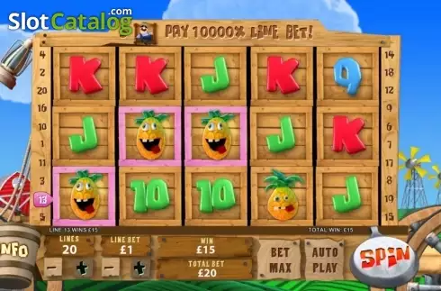 Οθόνη6. Funky Fruits Farm Κουλοχέρης