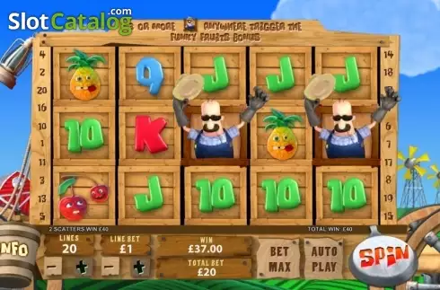 Οθόνη7. Funky Fruits Farm Κουλοχέρης