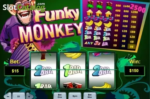 Οθόνη4. Funky Monkey (Playtech) Κουλοχέρης
