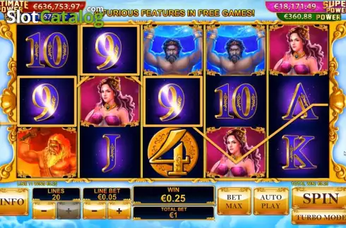 Οθόνη3. Age of the Gods: Furious Four Κουλοχέρης 