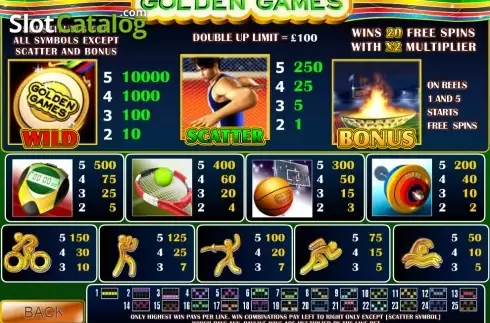 Οθόνη2. Golden Games Κουλοχέρης