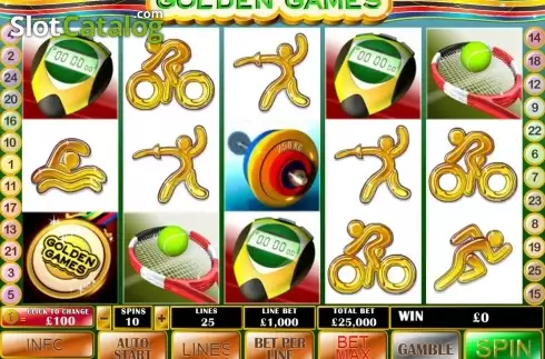 Οθόνη3. Golden Games Κουλοχέρης