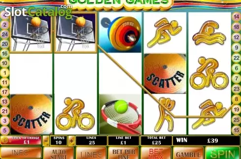 Οθόνη4. Golden Games Κουλοχέρης