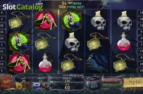 Οθόνη6. Halloween Fortune Κουλοχέρης