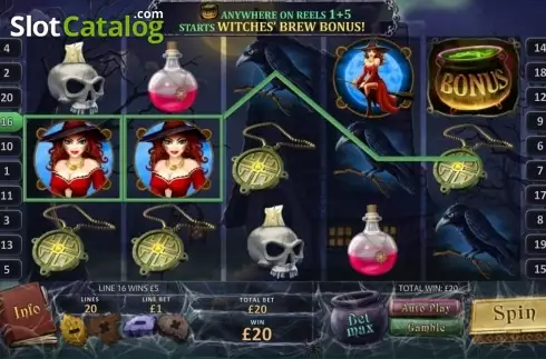 Οθόνη8. Halloween Fortune Κουλοχέρης