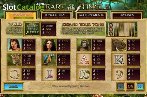 Οθόνη2. Heart of the Jungle Κουλοχέρης