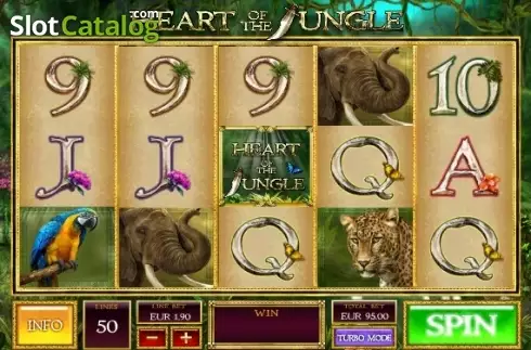 Οθόνη3. Heart of the Jungle Κουλοχέρης
