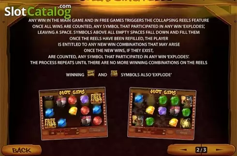 Οθόνη3. Hot Gems Κουλοχέρης
