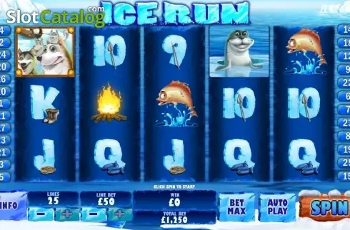 Οθόνη2. Ice Run Κουλοχέρης