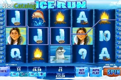 Οθόνη3. Ice Run Κουλοχέρης