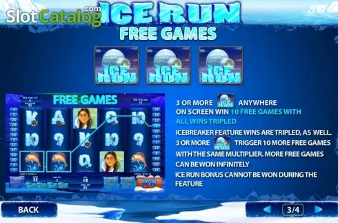 Οθόνη7. Ice Run Κουλοχέρης