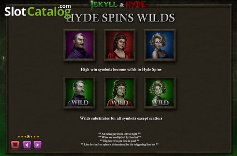 Οθόνη6. Jekyll and Hyde (Playtech) Κουλοχέρης